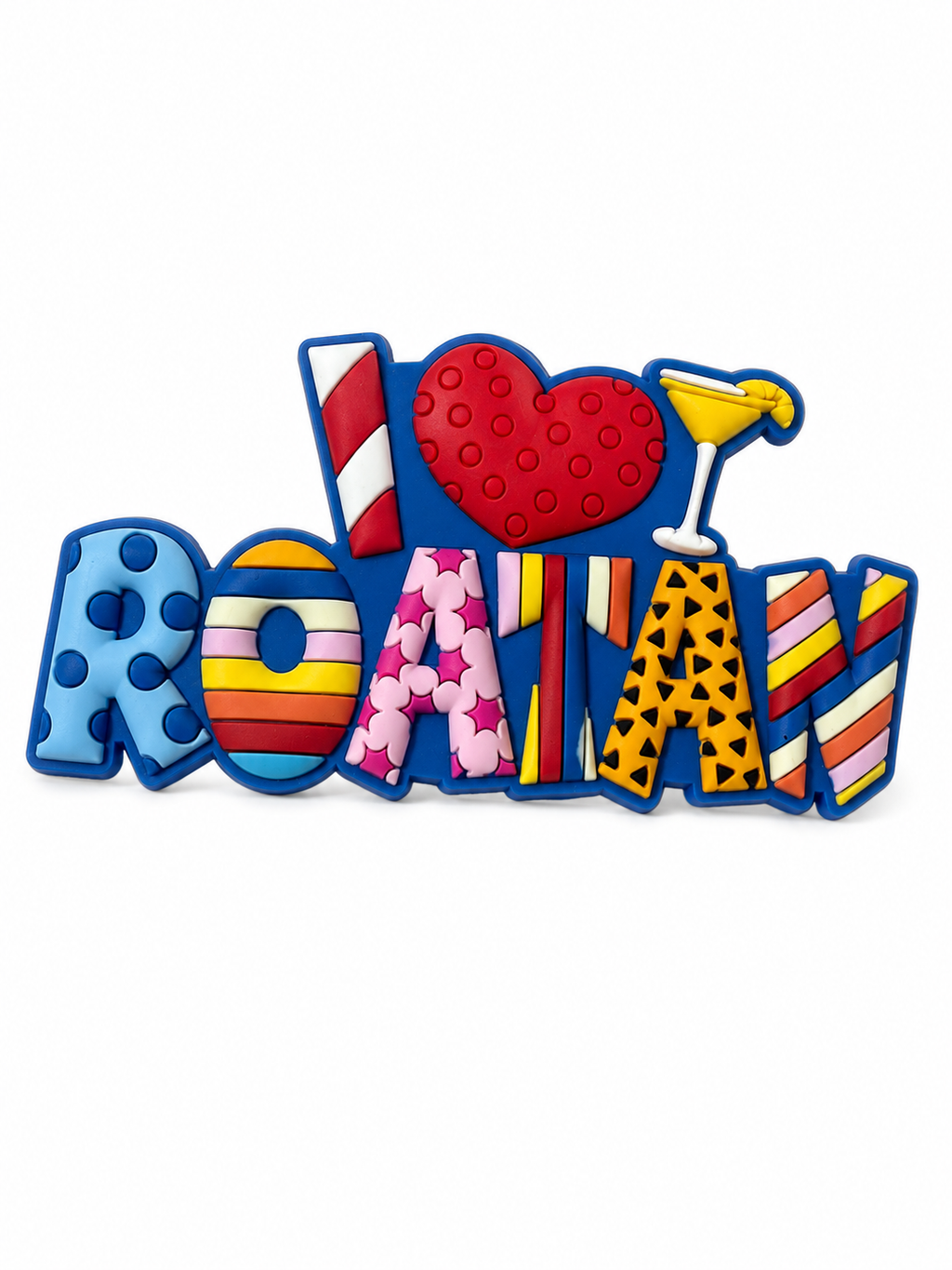 I Love Roatan Colorful Souvenir Magnet