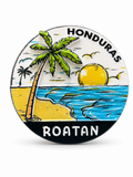 Honduras–Roatan Tropical Sunset Magnet