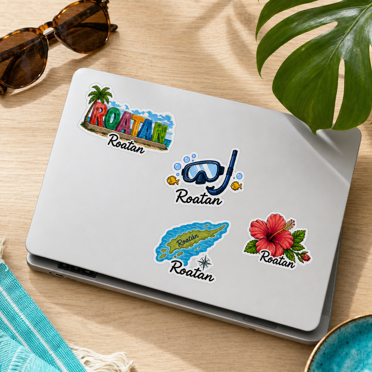 Roatan Adventure Sticker Sheet