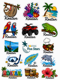 Roatan Adventure Sticker Sheet
