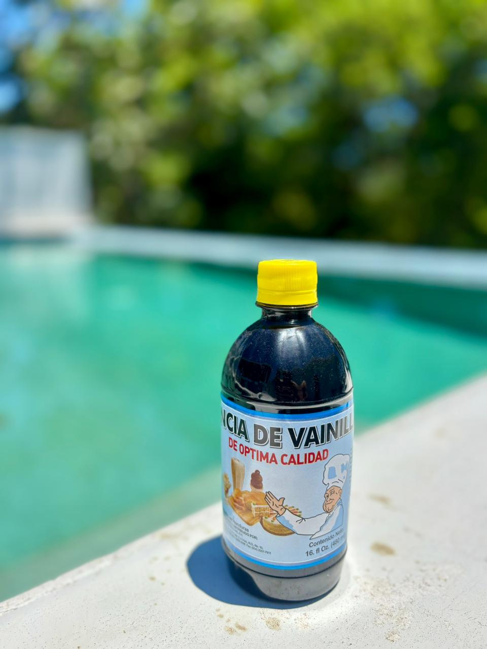 Vanilla Essence for Baking and Cooking, 16 Ounce Bottle