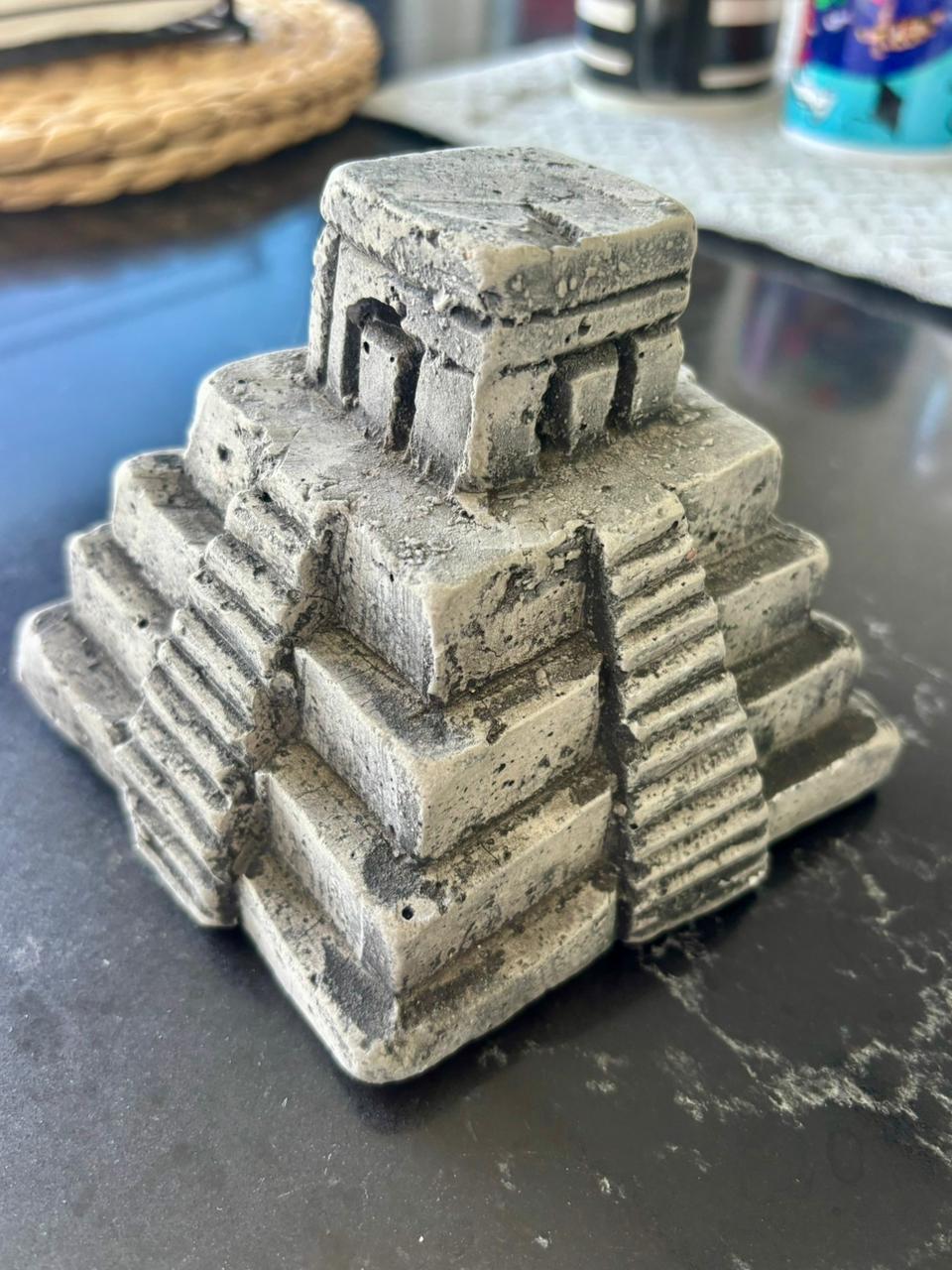 Handcrafted Mayan Temple Replica – Inspired by Copán Ruins