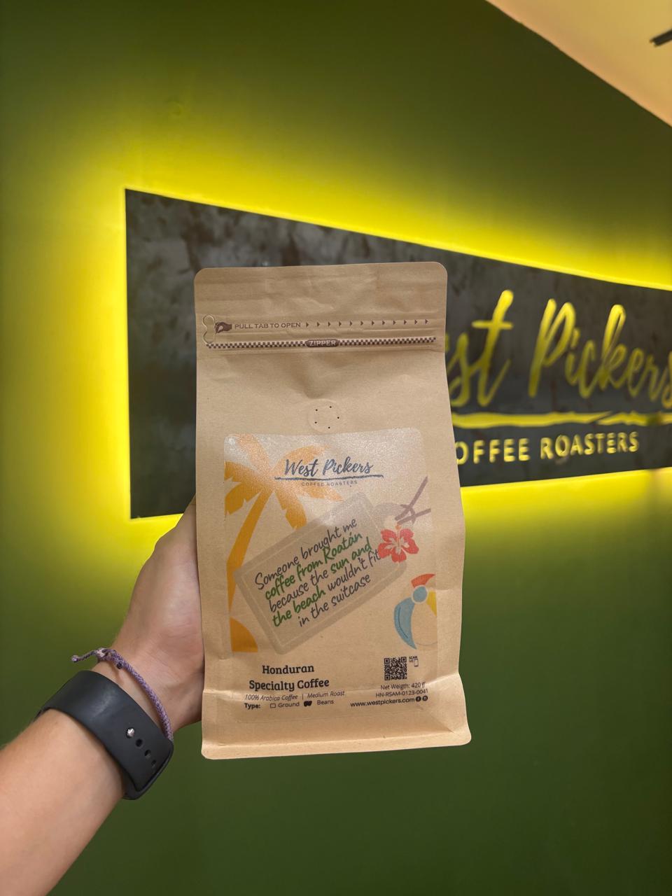 West Pickers Beans Coffee 420gr | Medium Roast | Arabica Coffee